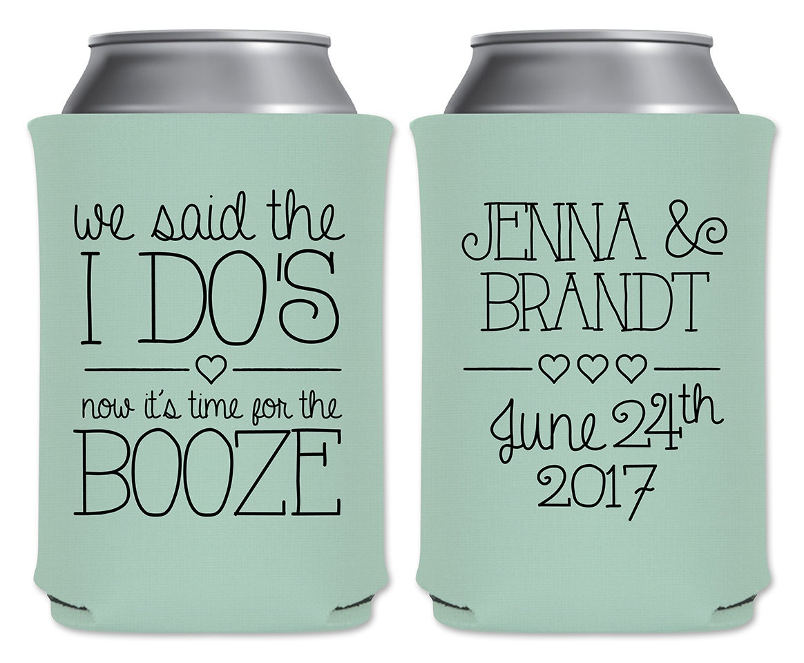 Wedding Koozie Designs 1