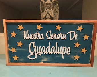 Nuestra Senora de Guadalupe 1ft x 2ft