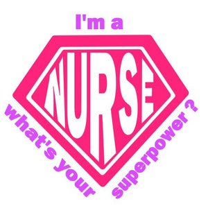 Superhero nurse | Etsy