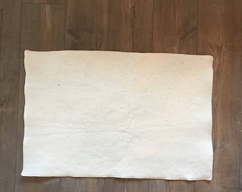 Organic Wool Puddle Pad - 30" x 40"