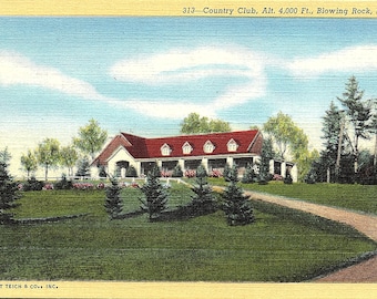 Blowing Rock, North Carolina, Country Club - Vintage Postcard - Postcard - Unused (III)