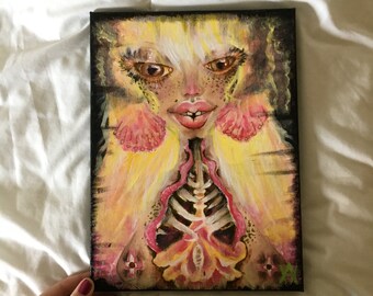 Tiger Lily /Original Painting/
