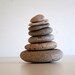 Beach Stone Sculpture Meditation Stones 7 Balancing Stones Home Decor Natural stones from the Baltic Sea beach Craft Pebbles 9 cm - 3 cm