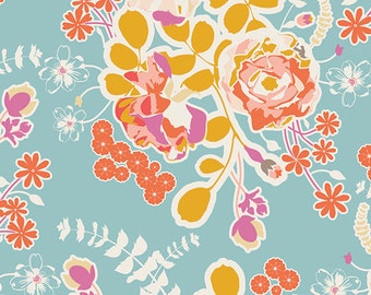 Orchard Blossom in Spring, Sweet as Honey, Bonnie Christine Art Gallery Fabrics