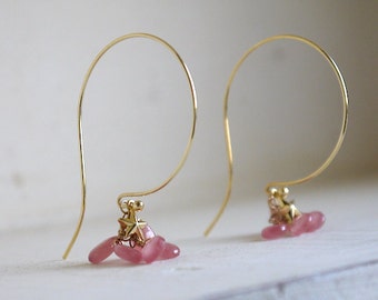 Inkarose hoop earrings in gold