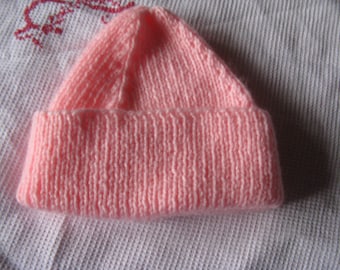 HAT HANDMADE FOR NEWBORN OR REBORN BABY