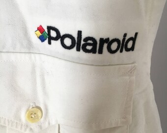 SALE - Vintage Polaroid Button Down Shirt