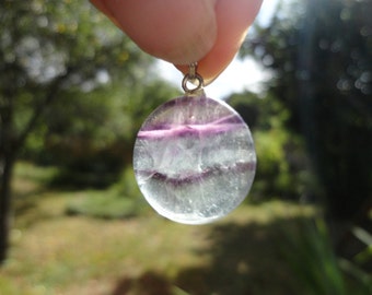 fluorite necklace