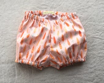 Baby girl bloomers diaper cover nappy cover bubble shorts baby shower gift