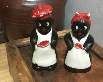 Antique Salt and pepper shakers