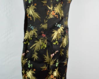 C1950s Style Cheongsam Wiggle Dress, 1950s Dress, Wiggle Dress, Pinup Dress, Chinese Dress, 1950 Dress,1950s, Cheongsam Dress, LBD, Dress