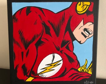 Flash Comic Superhero