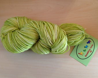 HandDyed Gems - Honeydew DK yarn