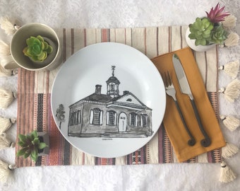 Colonial Williamsburg Custom Plate