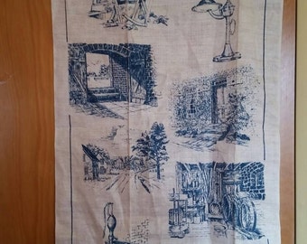 Linen Kitchen Towel Amana Iowa