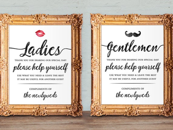 wedding-bathroom-basket-signs-womens-and-mens-hospitality