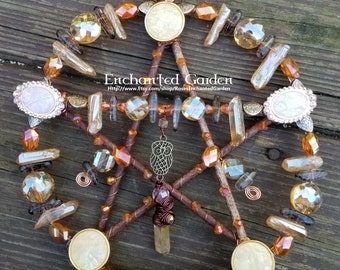 7" Owl Pentacle OOak