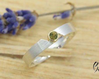 Ring Silver 925 / - with tourmaline