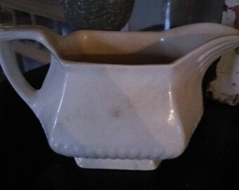 Antique Vintage White Ironstone, Vintage china, ironstone china creamer, vintage creamer. old china, farmhouse decor, shabby decor. white