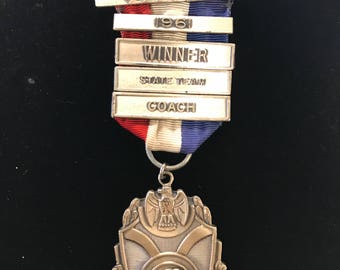 Vintage Sterling Silver Medal