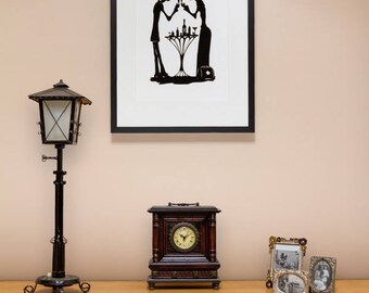 Silhouette Print - The Addicts