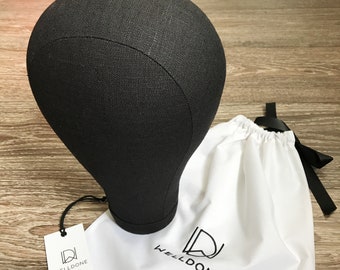Canvas head Mannequin head Dummy model for demonstrating Hats manikin Head dummy Textile head dummy Dummy for jewelry Dummy for head