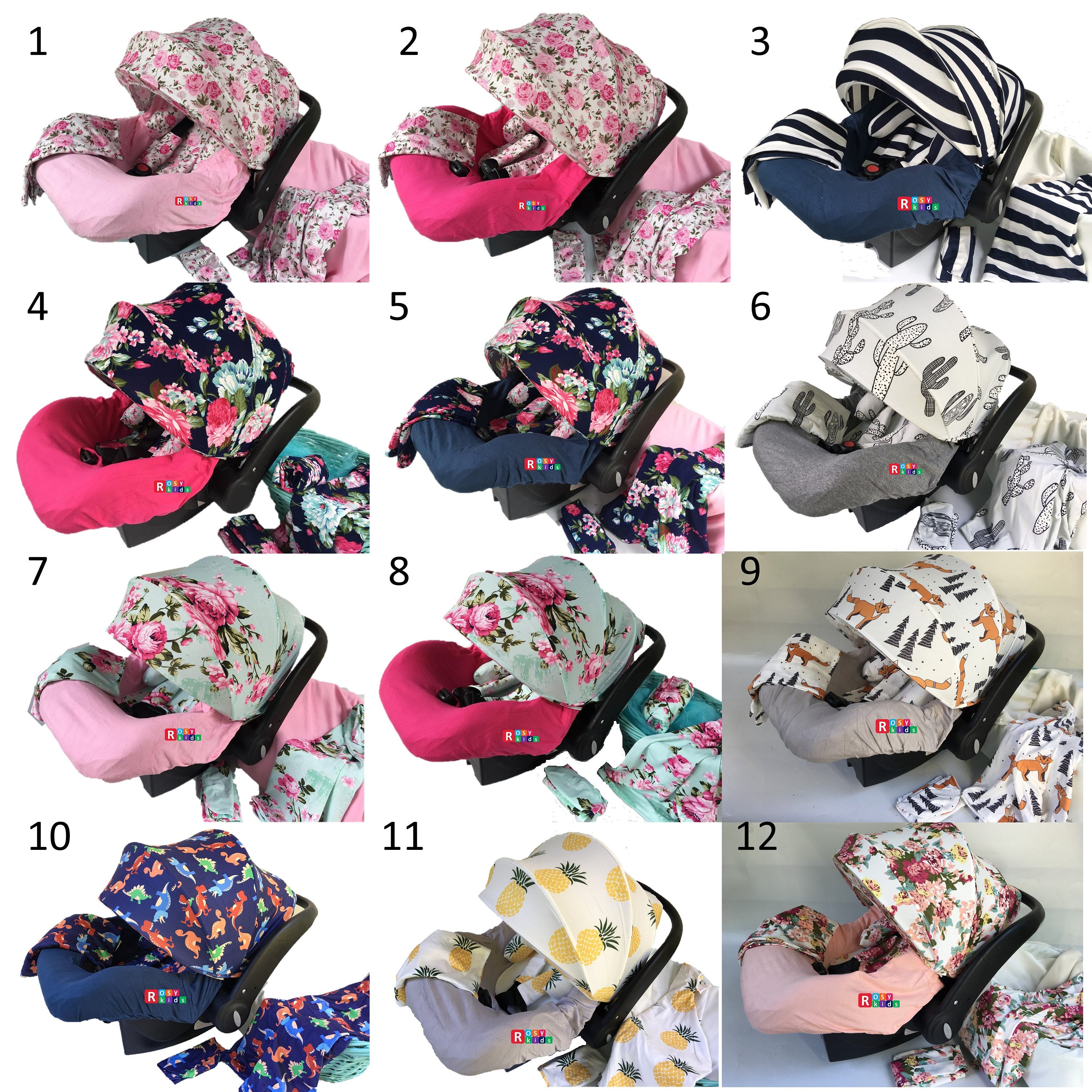 1pc Baby Boy Baby Girl Infant Car Seat Canopy Hood Visor Cover ... 1pc Baby Boy Baby Girl Infant Car Seat Canopy Hood Visor Cover ...
