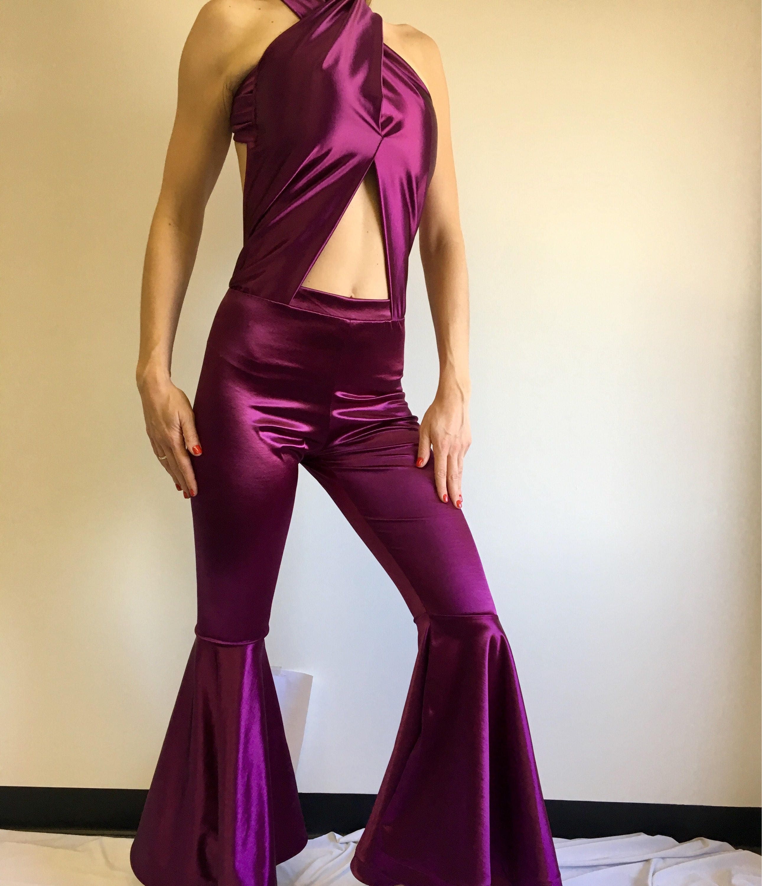 Selena Costume Purple Burgundy Recital outfit Women Size XS