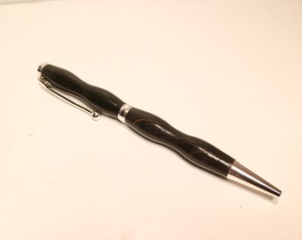 Handmade Timber Black Pen