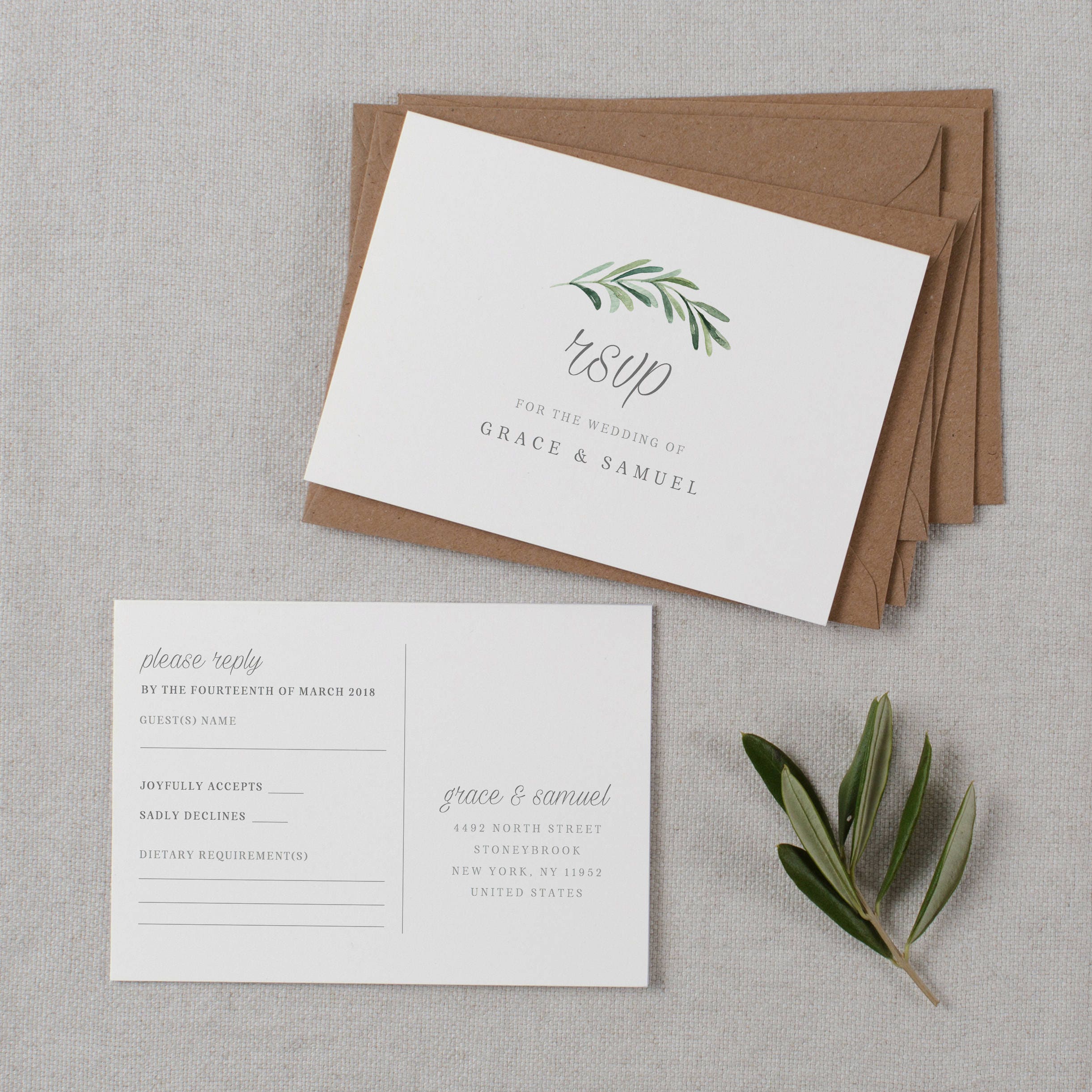 Us Postcard Template