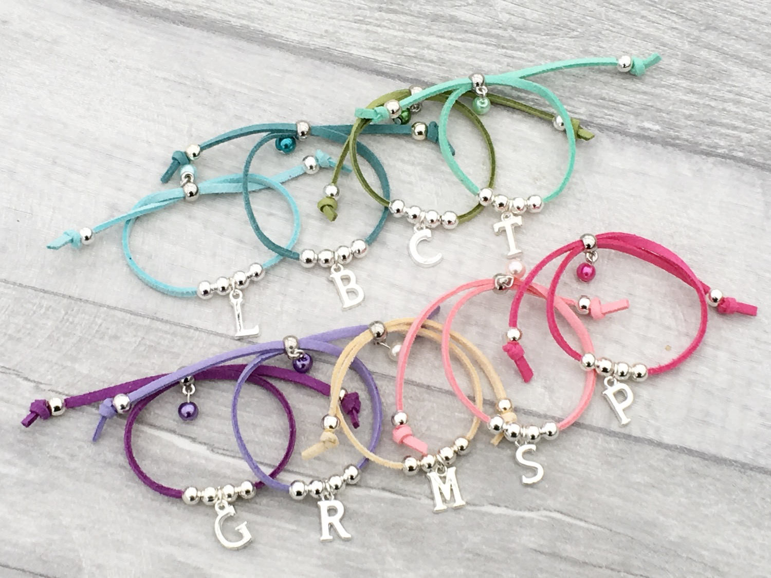 Friendship Bracelets Initial Bracelets Girls Bracelet