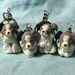 Miniature Dog, Tiny Dog, Australian Shepherd, Stitch Markers, Dog Lover Gift, Knitting Notions, Crochet Notions, Knitting Accessories, Set 4