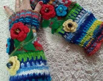 Multifunctional leggings or gloves without fingers
