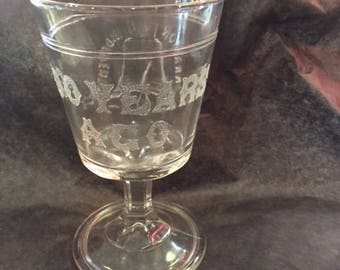 Declaration of Independence Goblet