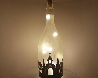 Silhouette Town Lantern