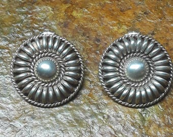 Classic Thomas Charley design Navajo earrings