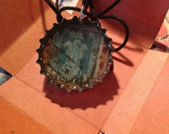 The Tiger Within The Bottlecap Necklace