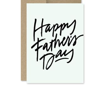 Printable Father's Day Card - Instant Download - Happy Father's Day - Father's Day - Dad's Day - Last-Minute Fathers Day Card