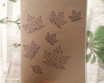 Recycled paper notebook