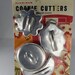 Cookie Cutters Aluminum Speciality Wisconsin Made in U.S.A. in Original Package Featuring a Crescent, Round, Leaf and Flower Vintage Baking