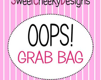 OOPS Sticker Grab Bag! 10 Sheets of Slightly Imperfect Stickers