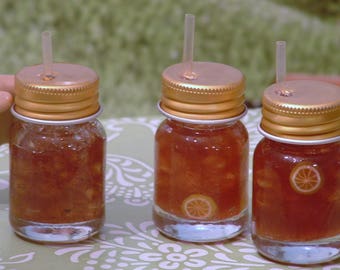 Mason Jar Ice Tea for American Girl Dolls