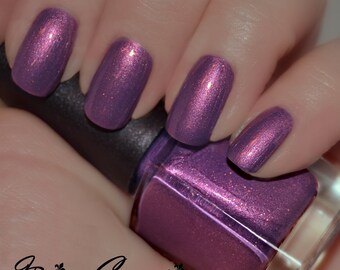 Lundi Gras - Purple Duochrome Sparkle Nail Polish