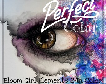 Bloom Girl Elements 2 In Color. Online workshop with Jamie Dougherty