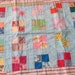 RESERVED for Deborah H Sweet Small Vintage Child Doll Quilt and 2 Craft Booklets