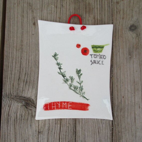 Thyme Kitchen PictureCeramic Kitchen Wall