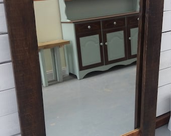 Reclaimed Pallet Wood Mirror