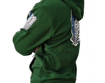 Attack on Titan Hoodies Sweatshirts Coat Japan Anime Halloween Party