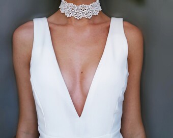 Bridal choker,Wedding choker,Bridal rhinestone choker,Beaded bridal choker,Beaded choker,Swarovski choker,Lace bridal choker