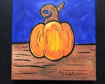 Creative Pumpkin: Blue Velvet